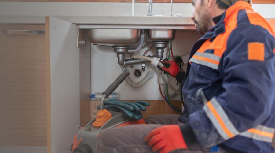 Professional slab leak plumber services in Lindsborg, KS